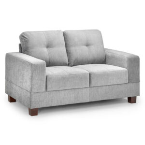 Jerri Fabric 2 Seater Sofa In Grey
