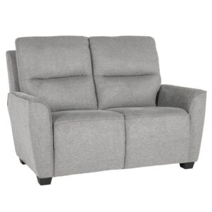 Carly Chenille Fabric 2 Seater Sofa In Natural