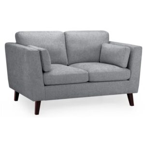 Airdrie Fabric 2 Seater Sofa In Grey